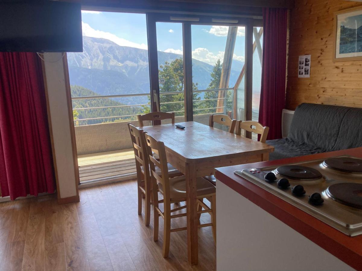 Logement Avec Terrasse, Superbe Vue Et Parking Leilighet Chamrousse Eksteriør bilde